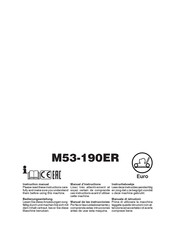 McCulloch M53-190ER Manual De Las Instrucciones