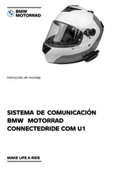 BMW Motorrad ConnectedRide Com U1 Instrucción De Montaje