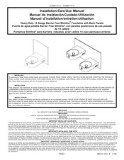 Elkay Slimline EHWM17C A Serie Manual De Instalación/Cuidado/Utilización