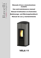 Ravelli VELA 11 Serie Manual De Uso Y Mantenimiento