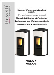 Ravelli VELA 7 C Manual De Uso Y Mantenimiento