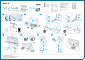 Sony BRAVIA XBR-65X800G Guía De Configuración