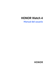 honor Watch 4 Manual Del Usuario