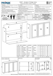 Poliman Moveis Unna 12527 Manual Del Usuario