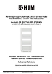 HJM NOORturbo500 Instrucciones De Funcionamiento Originales