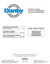 Danby DPA080HE3BDB-RF Manual Del Propietário