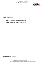 Axis Communications P33 Serie Guia De Instalacion