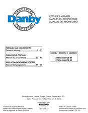 Danby DPA058B6WDB-RF Manual Del Propietário