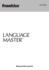 Franklin LANGUAGE MASTER LM-5000 Manual Del Usuario