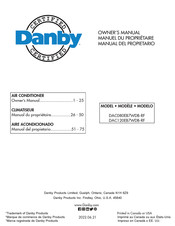 Danby DAC080EB7WDB-RF Manual Del Propietário