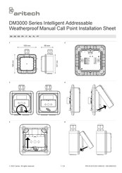 Aritech DM3000 Serie Hoja De Instalación