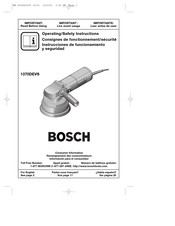 Bosch 1370DEVS Instrucciones De Funcionamiento Y Seguridad