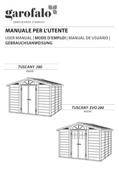 garofalo TUSCANY 280 V49.07.001 Manual De Usuario