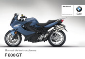 BMW Motorrad F 800 GT 2016 Manual De Instrucciones