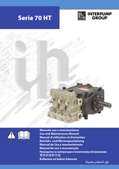 Interpump Group 70 HT Serie Manual De Uso Y Mantenimiento