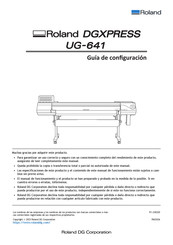 Roland DGXPRESS UG-641 Guía De Configuración