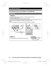 Panasonic KX-TGF575S Guía Rápida