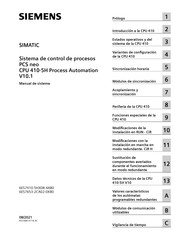 Siemens SIMATIC CPU 410-5H Manual De Sistema