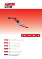 SUHNER ABRASIVE LBC 16 Documentación Técnica