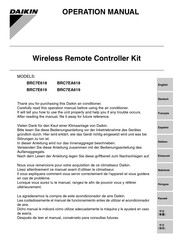 Daikin BRC7EA619 Manual De Operación