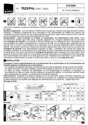 Simu T5ZSPHz Traducción Del Manual Original