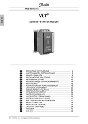 Danfoss VLT MCD 201-037 Instrucciones De Funcionamiento