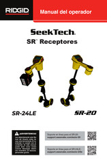 RIDGID SeekTech SR-24LE Manual Del Operador