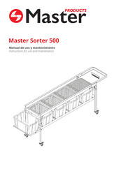 Master Sorter 500 Manual De Uso Y Mantenimiento