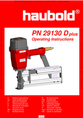 haubold PN 29130 D Plus Instrucciones De Uso