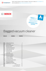 Bosch BGDS2 Manual De Usuario