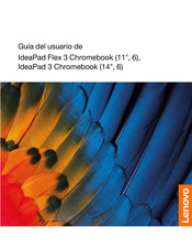 Lenovo IdeaPad 3 Chromebook Guia Del Usuario