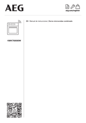 AEG KMK768080W Manual De Instrucciones