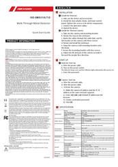 HIKVISION ISD-SMG318LT-D Guia De Inicio Rapido