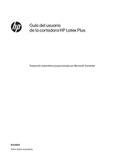 HP Latex 64 Plus Guia Del Usuario