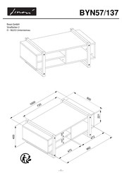 finori BYN57/137 Manual Del Usuario