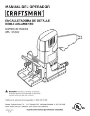 Craftsman 315.175502 Manual Del Operador