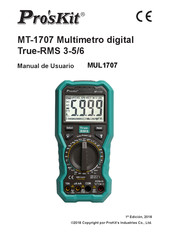 Pro's Kit MUL1707 Manual De Usuario