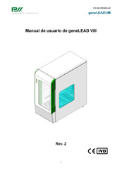 PSS geneLEAD VIII Manual De Usuario