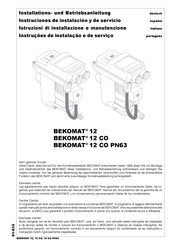 Beko BEKOMAT 12 CO Manual Del Usuario