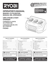 Ryobi FVCH01 Manual Del Operador