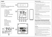 Zeon CE4555-DCF Instrucciones Y Garantía