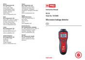 RS Pro 193-8685 Manual De Instrucciones