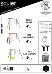 Soulet GALDAR BOXE 4952 Manual