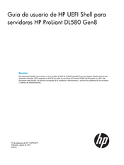 HP ProLiant DL580 Gen8 Guía De Usuario