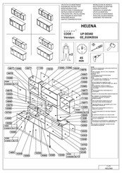 Forma Ideale HELENA UP 00340 Instrucciones De Montaje