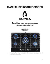 Supra SENZA 76 Manual De Instrucciones