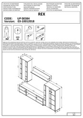 Forma Ideale REX UP 00384 Instrucciones De Montaje