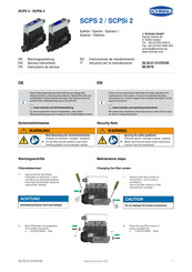 schmalz SCPSi 2 Instrucciones De Mantenimiento