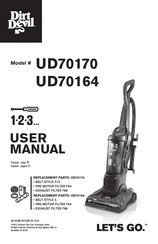 Dirt Devil UD70170 Manual Del Usuario
