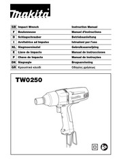 Makita TW0250 Manual De Instrucciones